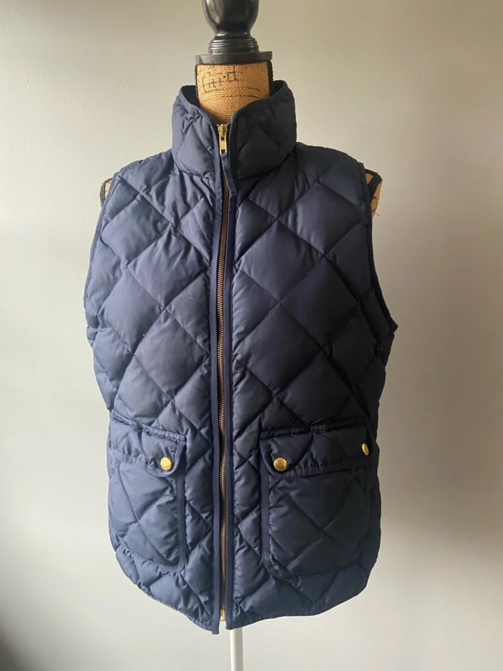 J. Crew sleeveless down